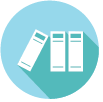Icon showing book discovery