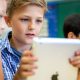 Photo of a boy with an iPad