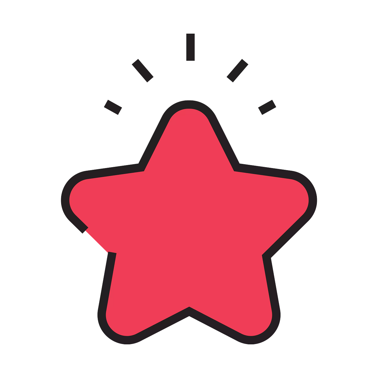 Star shine_outline icon_black with red fill (1)