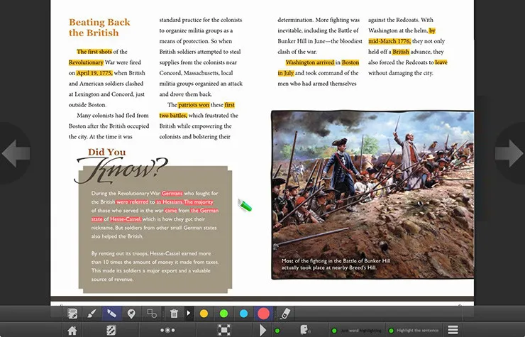 Make notes while working