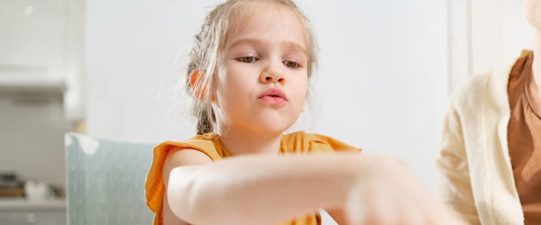Child pointing